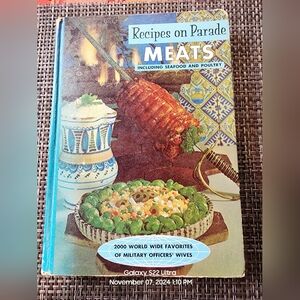 Recipes on Parade Meats Cook Book Vintage